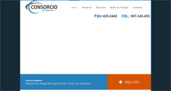 Desktop Screenshot of consorciodeingenieria.com